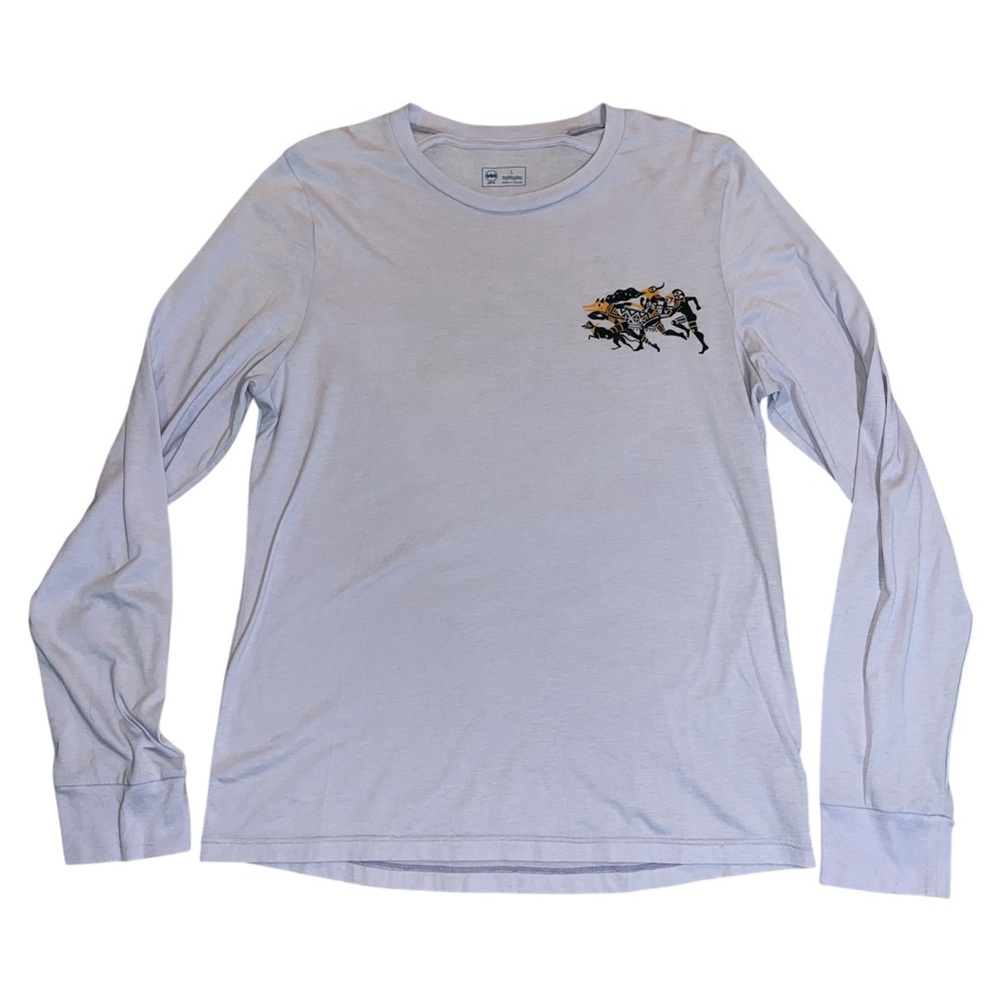 Men's Large JANJI Runterra - Long Sleeve Shirt, Slim Fit, Limited Artist Edition